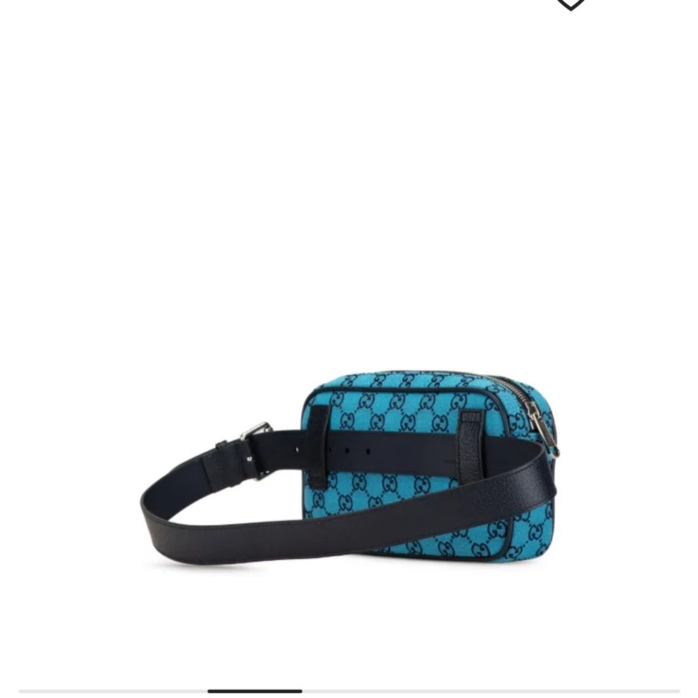 Gucci Blue and Black Crossbody Bag